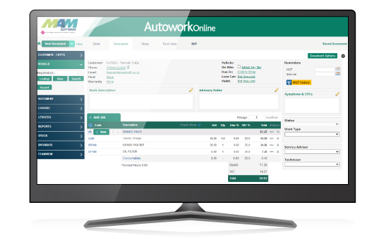 MAM Autowork Online