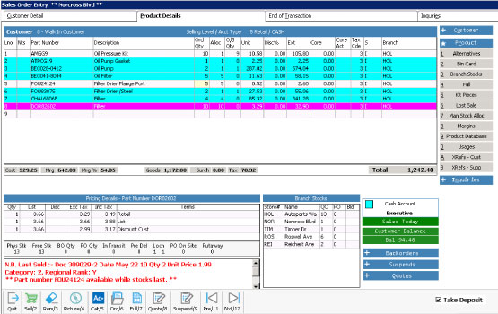 Sales Order Processing